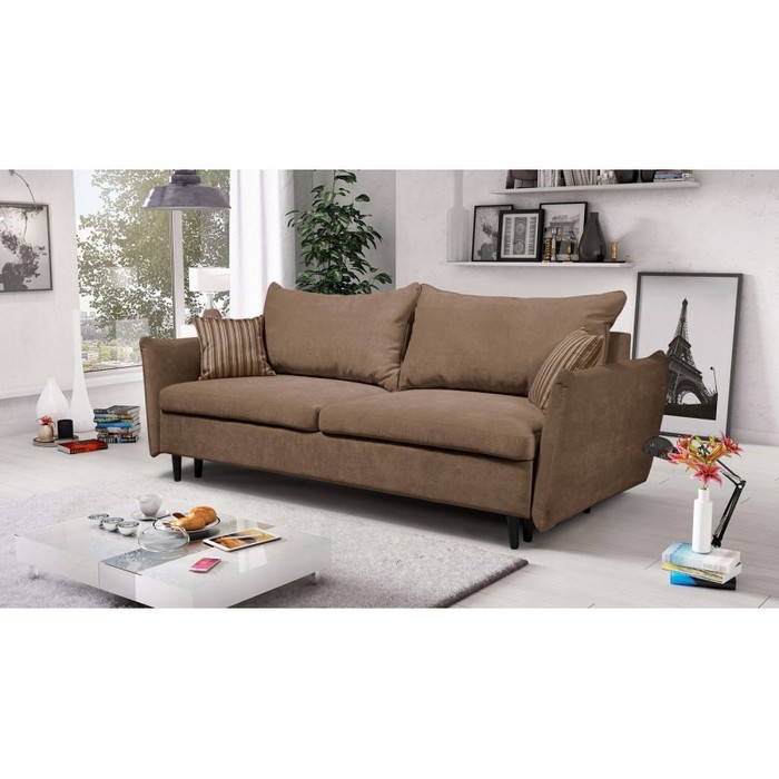 Диван Рио раскладной (бледно-коричневый)