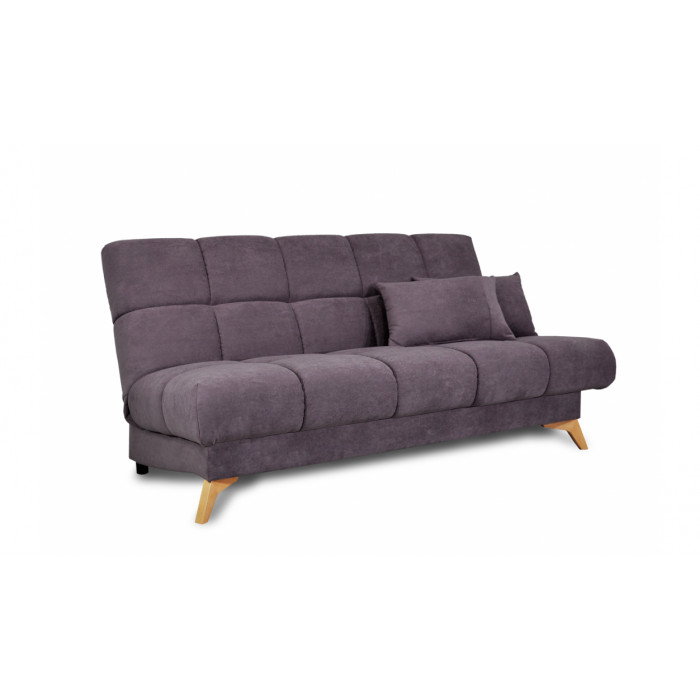 Прямой диван Арамис (Алеся) (фиолетовый)