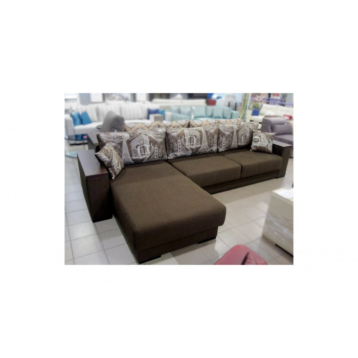 Модульный диван Одеон (коричневый)