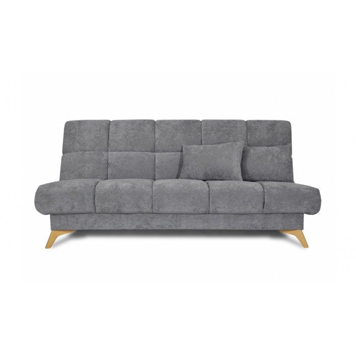 Прямой диван Арамис (Алеся) (серый)