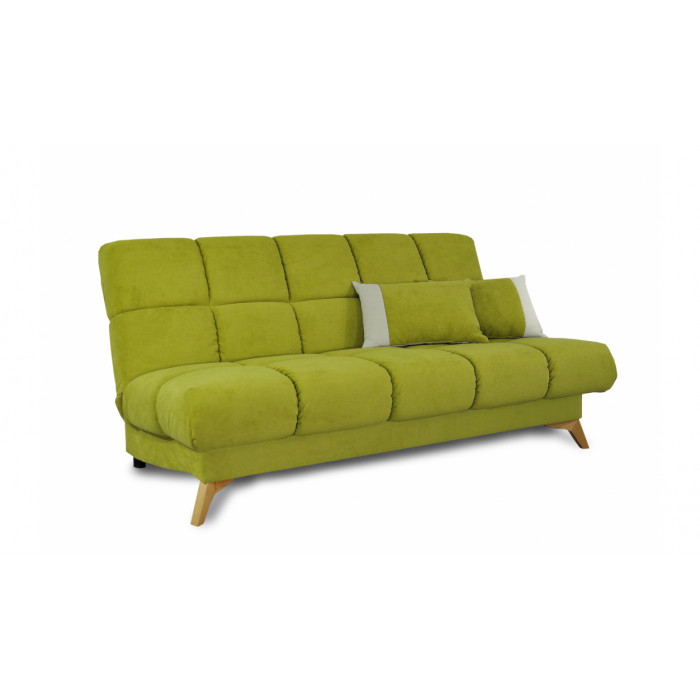Прямой диван Арамис (Алеся) (салатовый)
