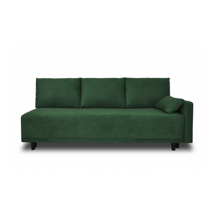 Прямой диван Невада-1 (темно-зеленый)