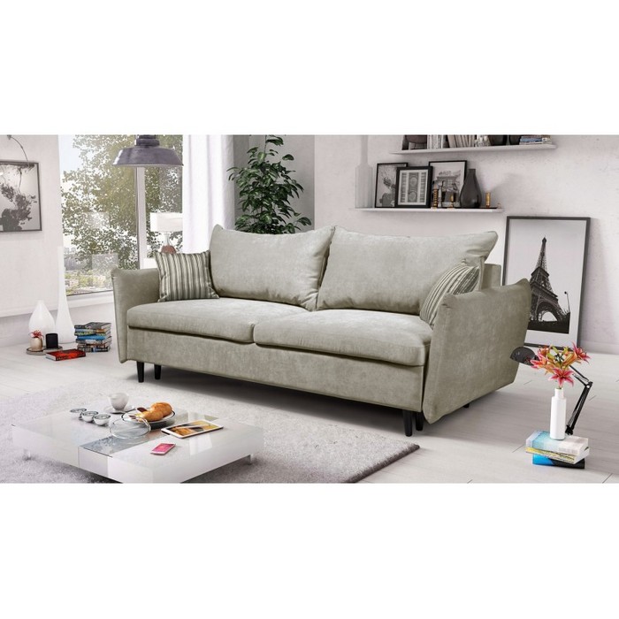 Диван Рио раскладной (светло-серый)