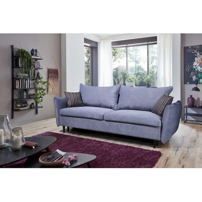 Диван Рио раскладной (стальной серый)