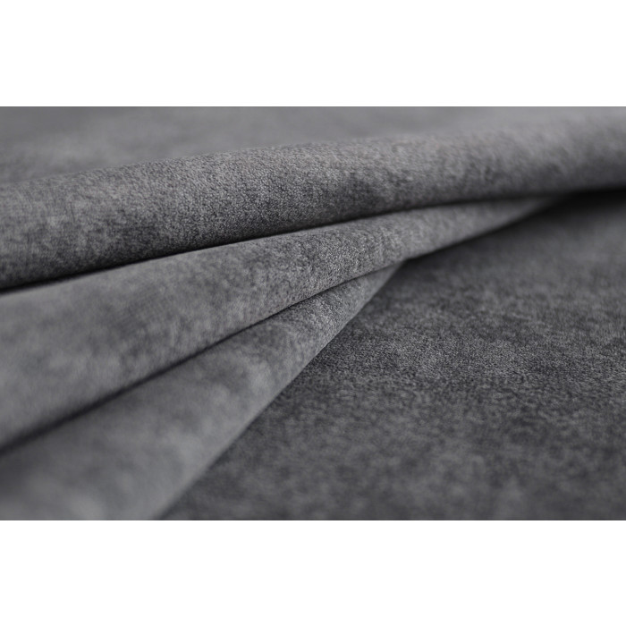 Диван Лоренсо прямой с полкой в подлокотнике (серый)