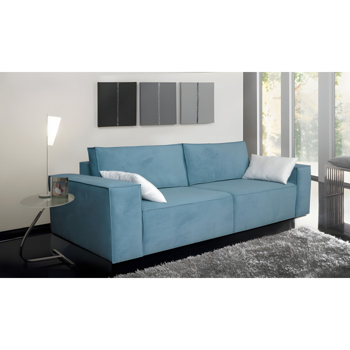 Диван Норд прямой (голубой)