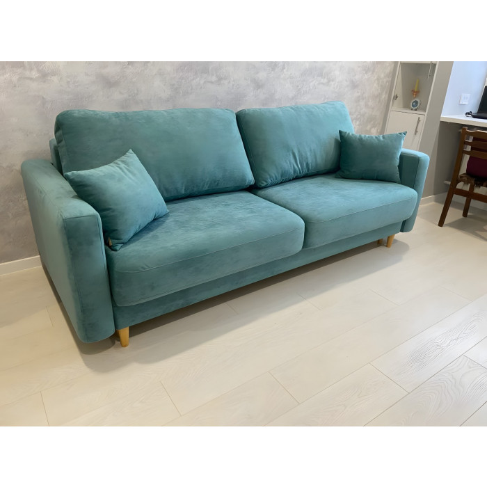 Диван Нью-Йорк прямой (бирюзовый)