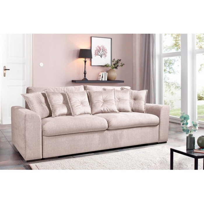 Диван Остин 3-х местный (бледно-розовый)