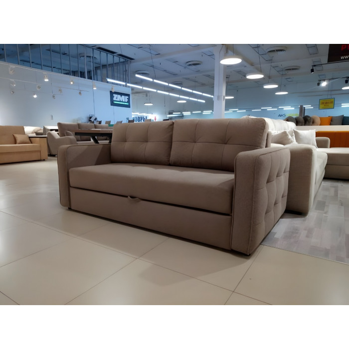 Диван Сантьяго прямой впред раскладной (коричневый)