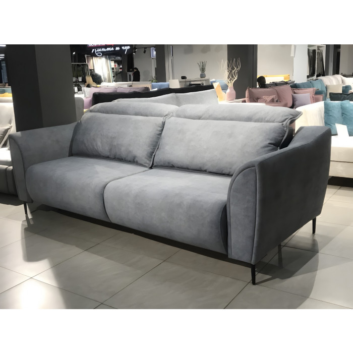 Диван Фабио прямой (темно-серый)