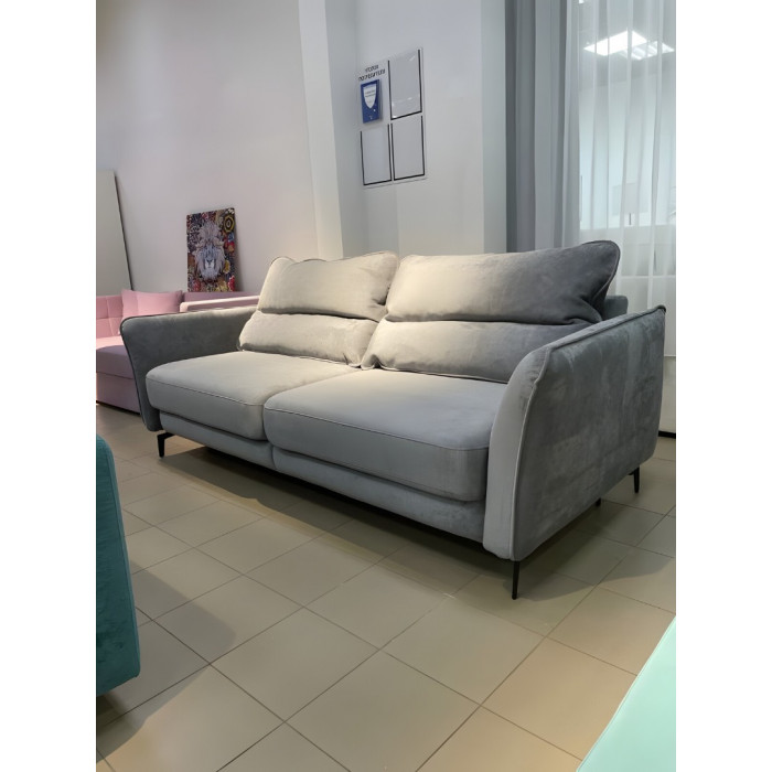 Диван Дастин прямой (серый)