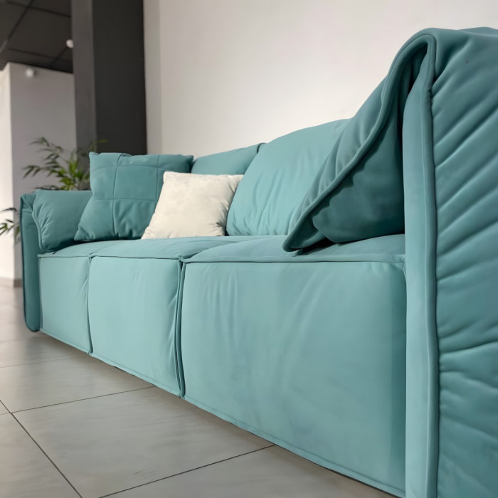 Диван Куба прямой (зеленый)