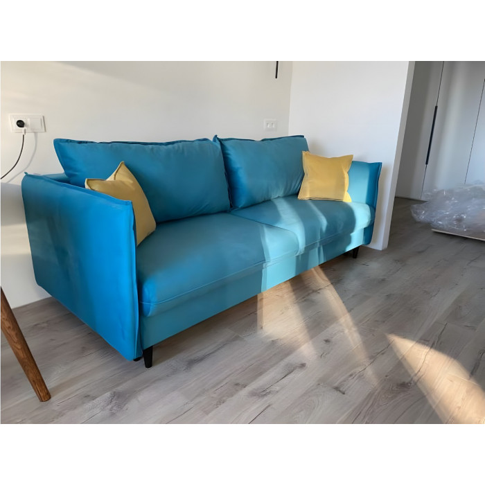 Диван Парма прямой (синий)