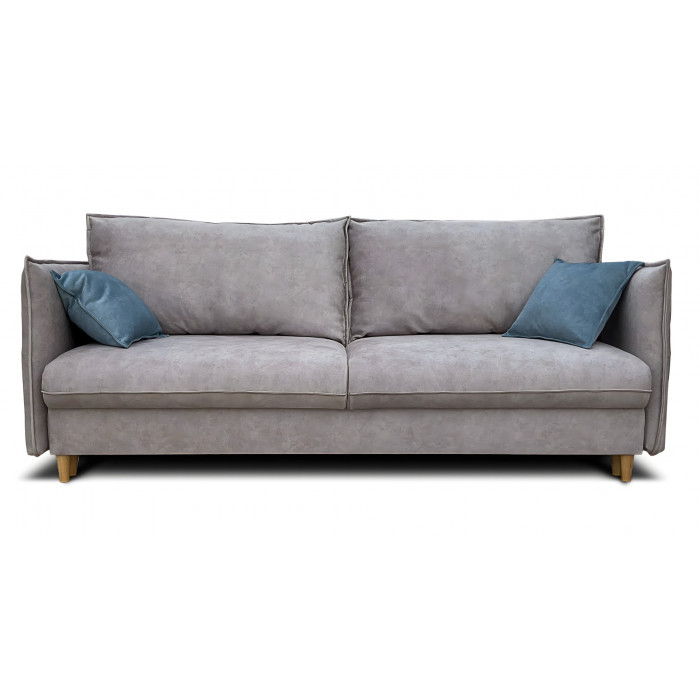 Диван Парма 2 прямой (серый)