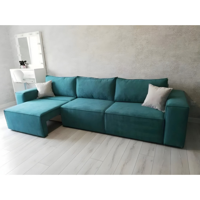 Диван Норд 2 с доп. модулем (зеленый)