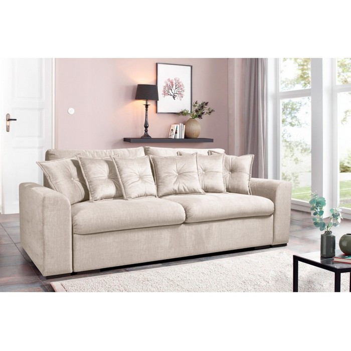 Диван Остин 3-х местный (золотисто-белый)