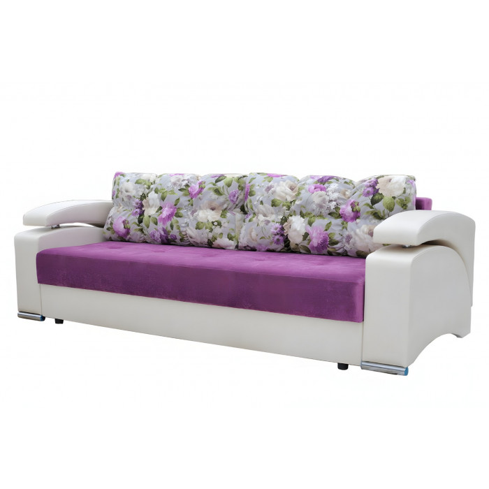 Диван Барселона 2 прямой (фиолетовый)