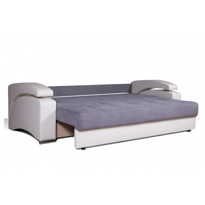 Диван Барселона 2 прямой (серый)