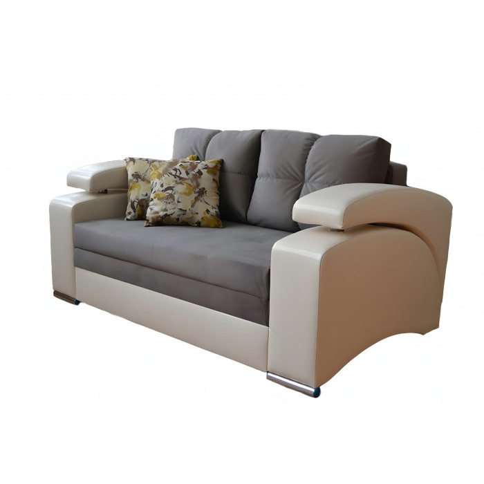 Диван Барселона 2.1 прямой (серый)