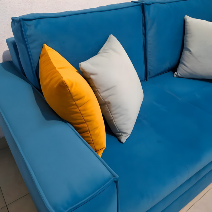 Диван Норд 2.1 прямой (синий)