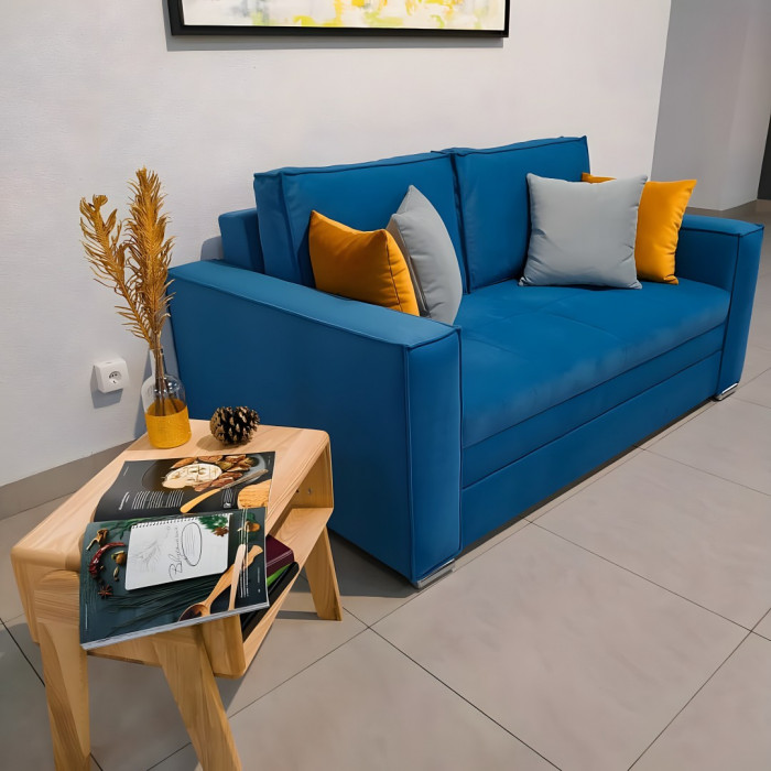 Диван Норд 2.1 прямой (синий)
