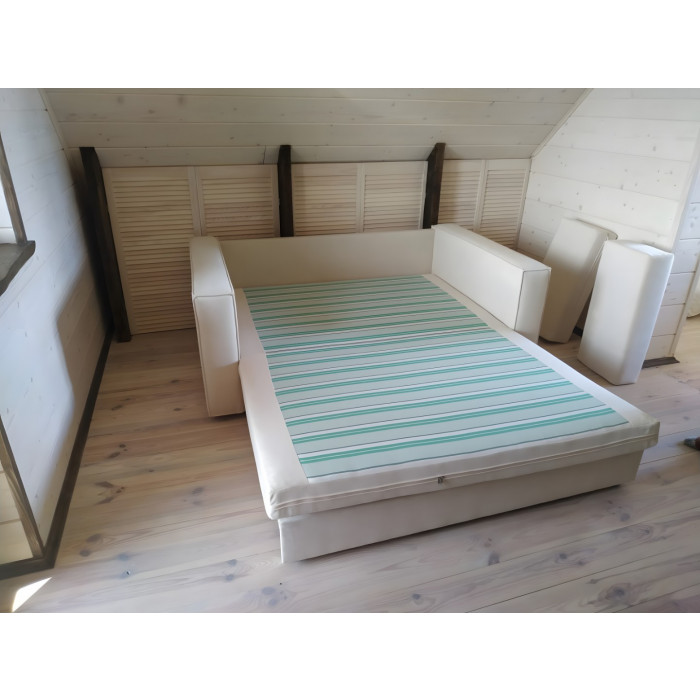 Диван Норд 2.1 прямой (белый)