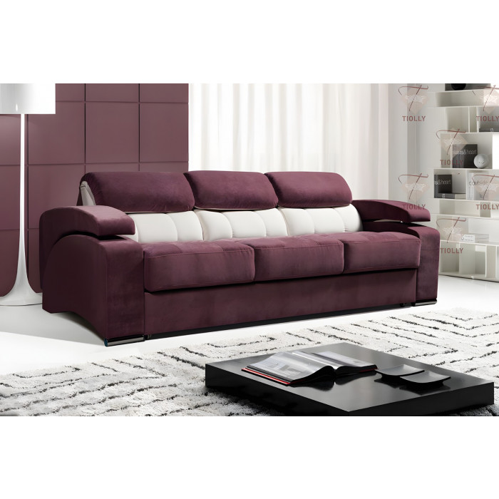 Диван Шампань (сиреневый)