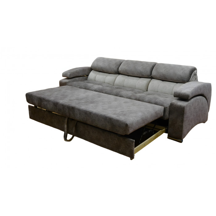 Диван Шампань прямой (серый)