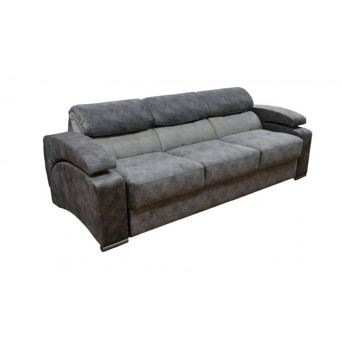 Диван Шампань прямой (серый)