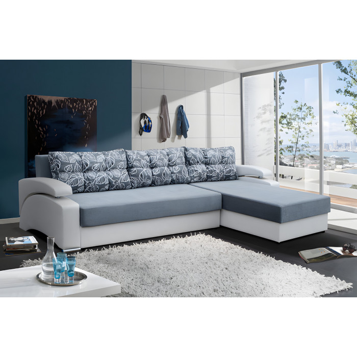 Диван Барселона 2 (дымчатый серый)