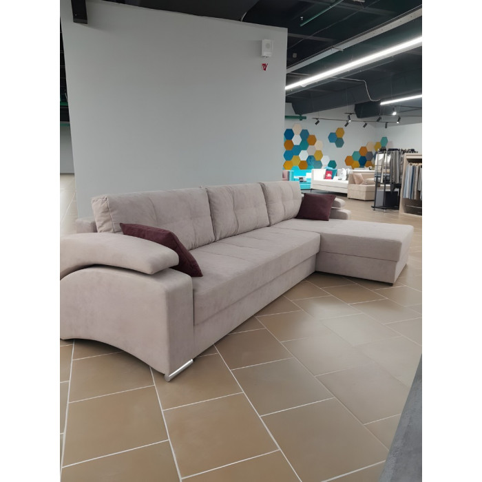 Диван Барселона 2 (бежево-серый)