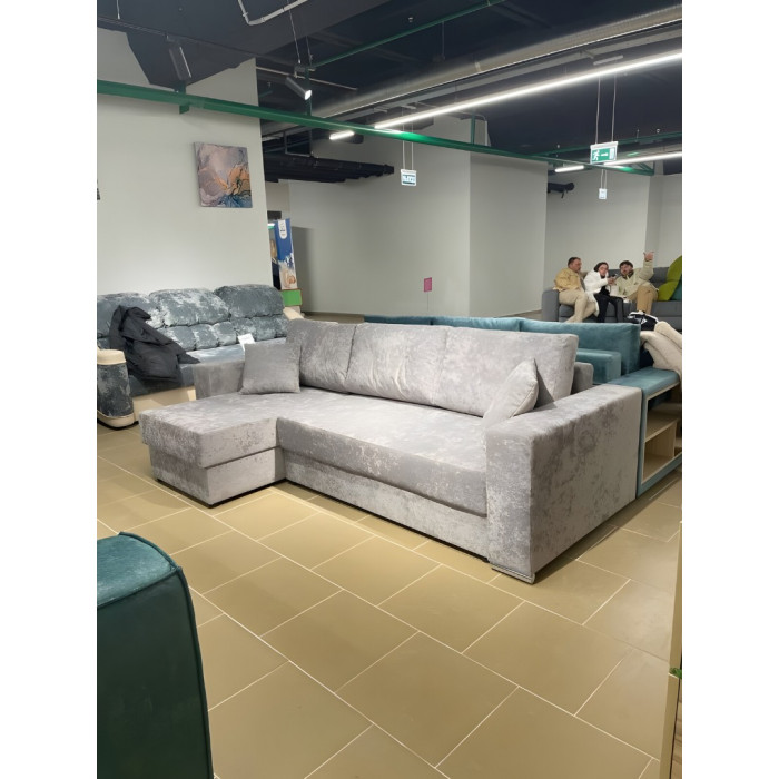 Диван Лоренсо (серебристый)