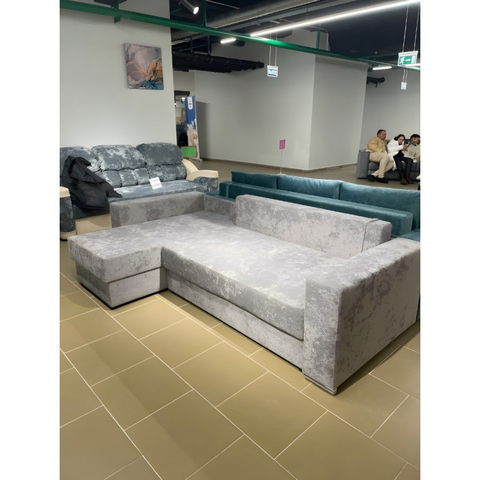 Диван Лоренсо (серебристый)