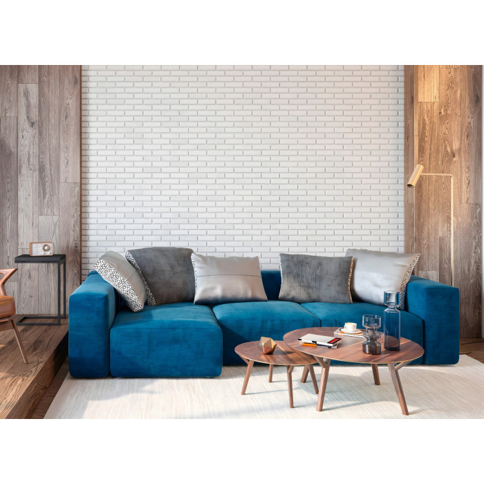 Диван Норд 2 (синий)