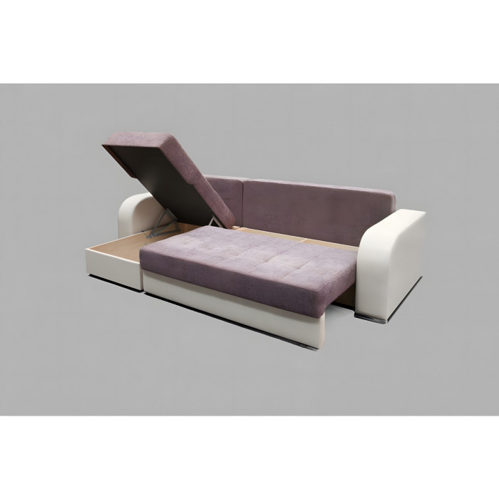 Диван Арчи (сиренево-серый)