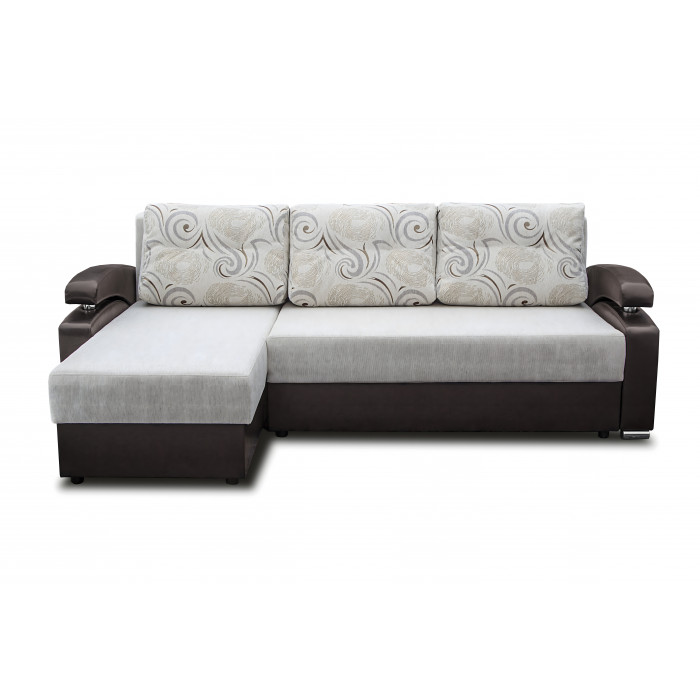 Диван Барселона (черно-белый)