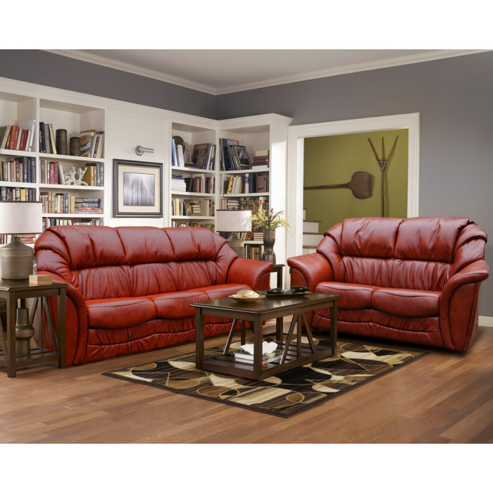 Диван Оскар 2 (красный)