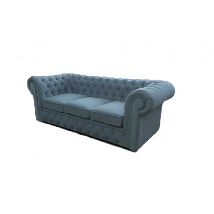 Диван Честерфилд 3 (серый)
