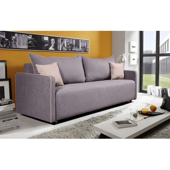 Диван Монреаль-2 (розово-серый)