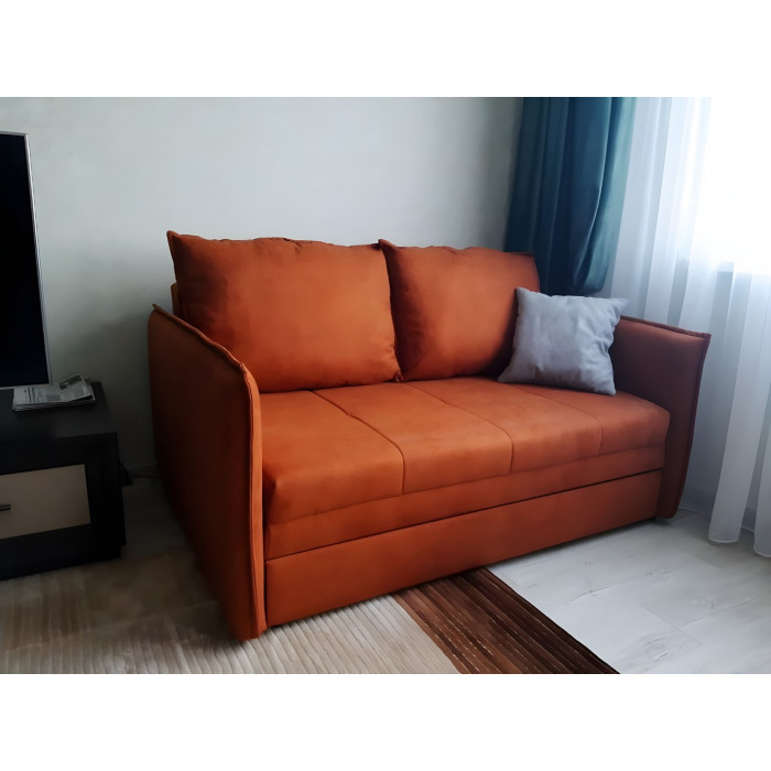 Диван Парма 2.1 (Арчи 2.1) (рыжий)