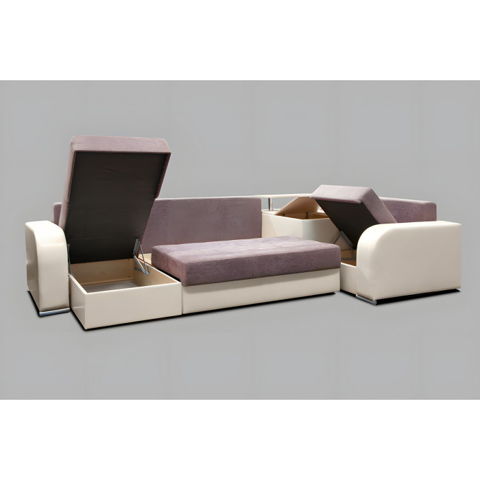 Диван Арчи 2 (сиреневый)