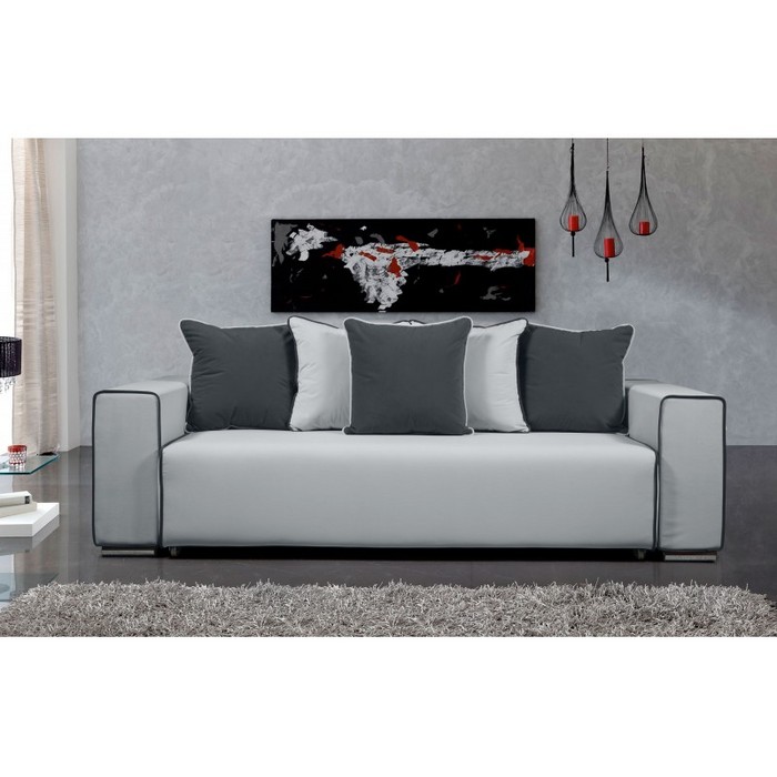 Диван Монреаль (бело-черный)