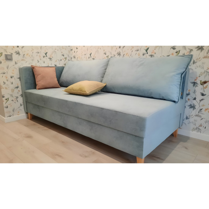 Тахта Рио на высоких ножках с подушками