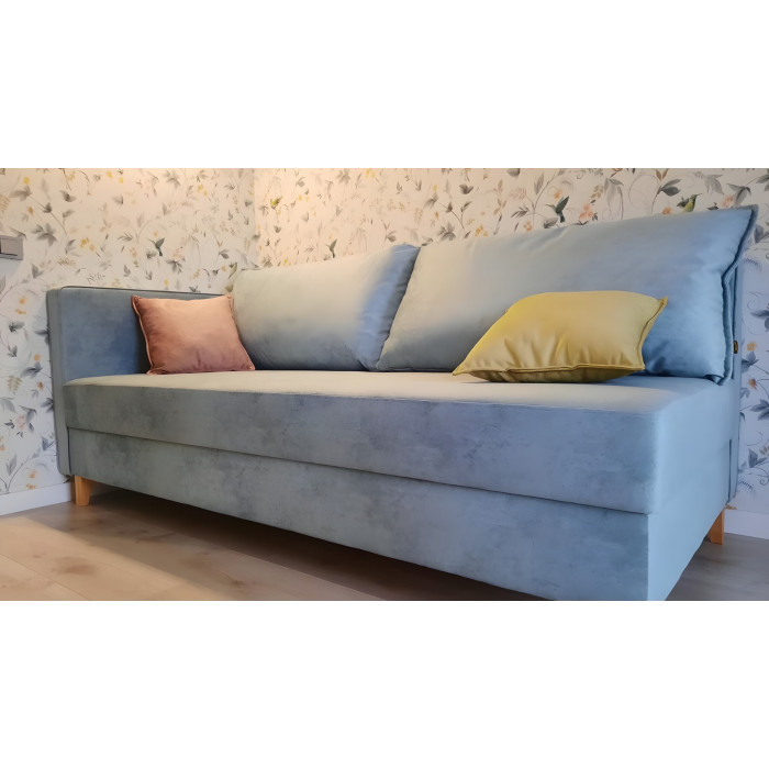 Тахта Рио на высоких ножках с подушками