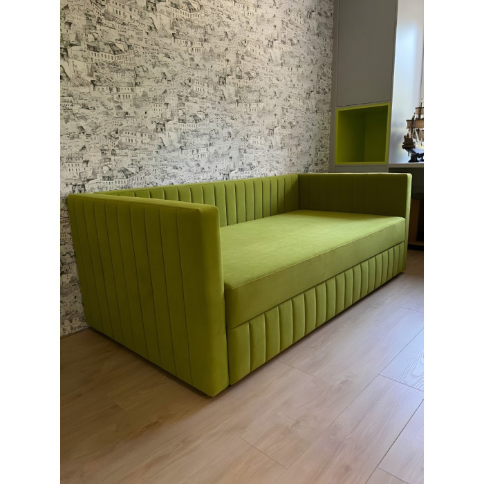 Тахта Роял с двумя подлокотниками (зеленый)