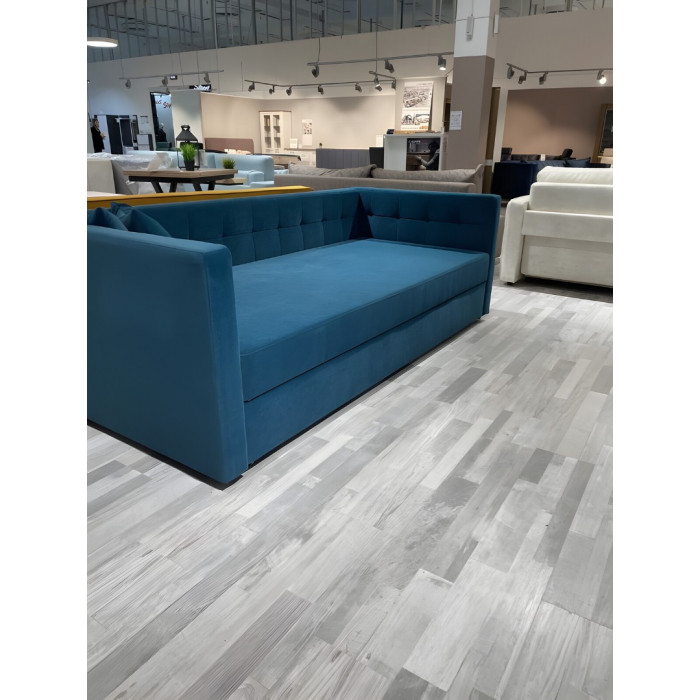 Тахта Виктория 2 двуспальная (синий)