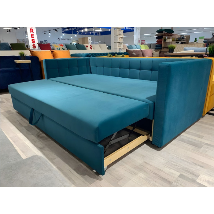 Тахта Виктория 2 двуспальная (синий)