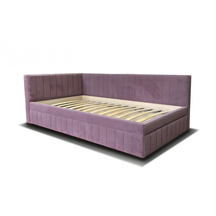 Тахта Роял с одним подлокотником (сиреневый)