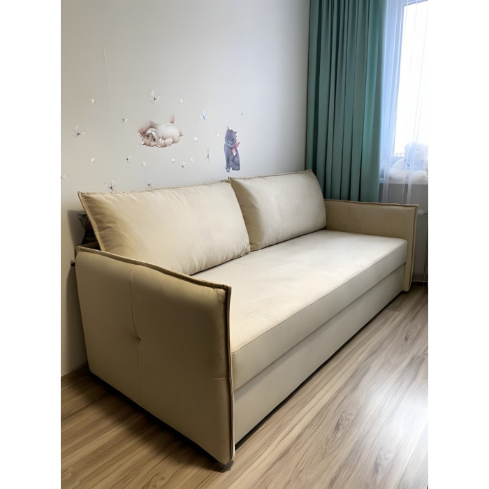 Тахта Виктория с подушками (бежевый)