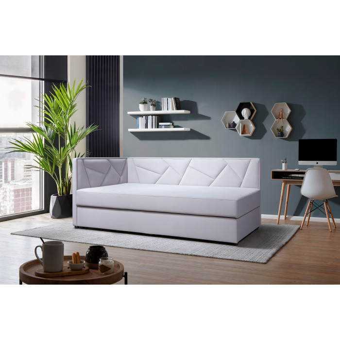 Тахта Леон с подъемным механизмом и нишей